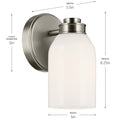KICHLER, SHAE WALL SCONCE, WALL SCONCES