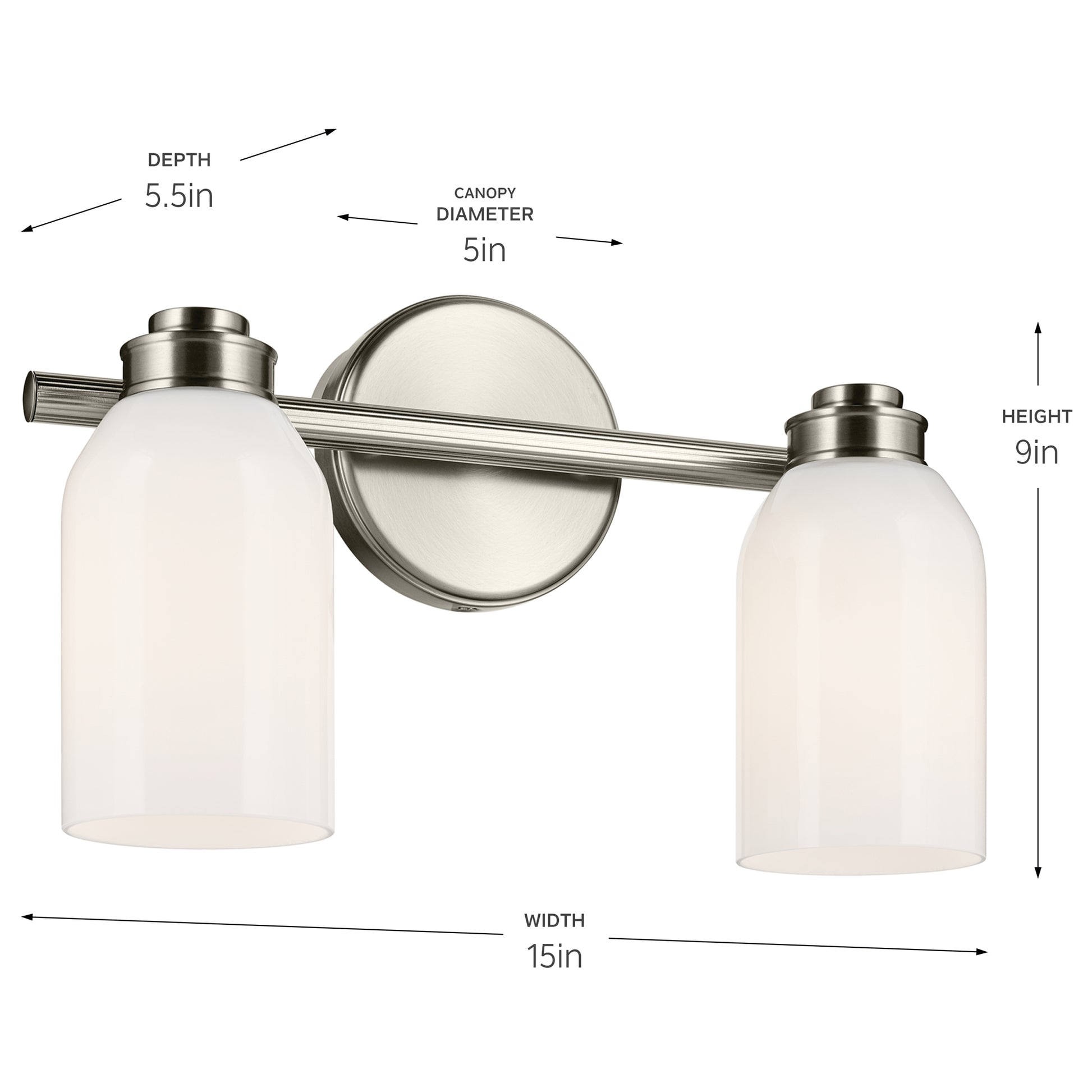 KICHLER SHAE BATH BRACKET