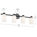 KICHLER, SHAE BATH BRACKET, BATH VANITY LIGHT