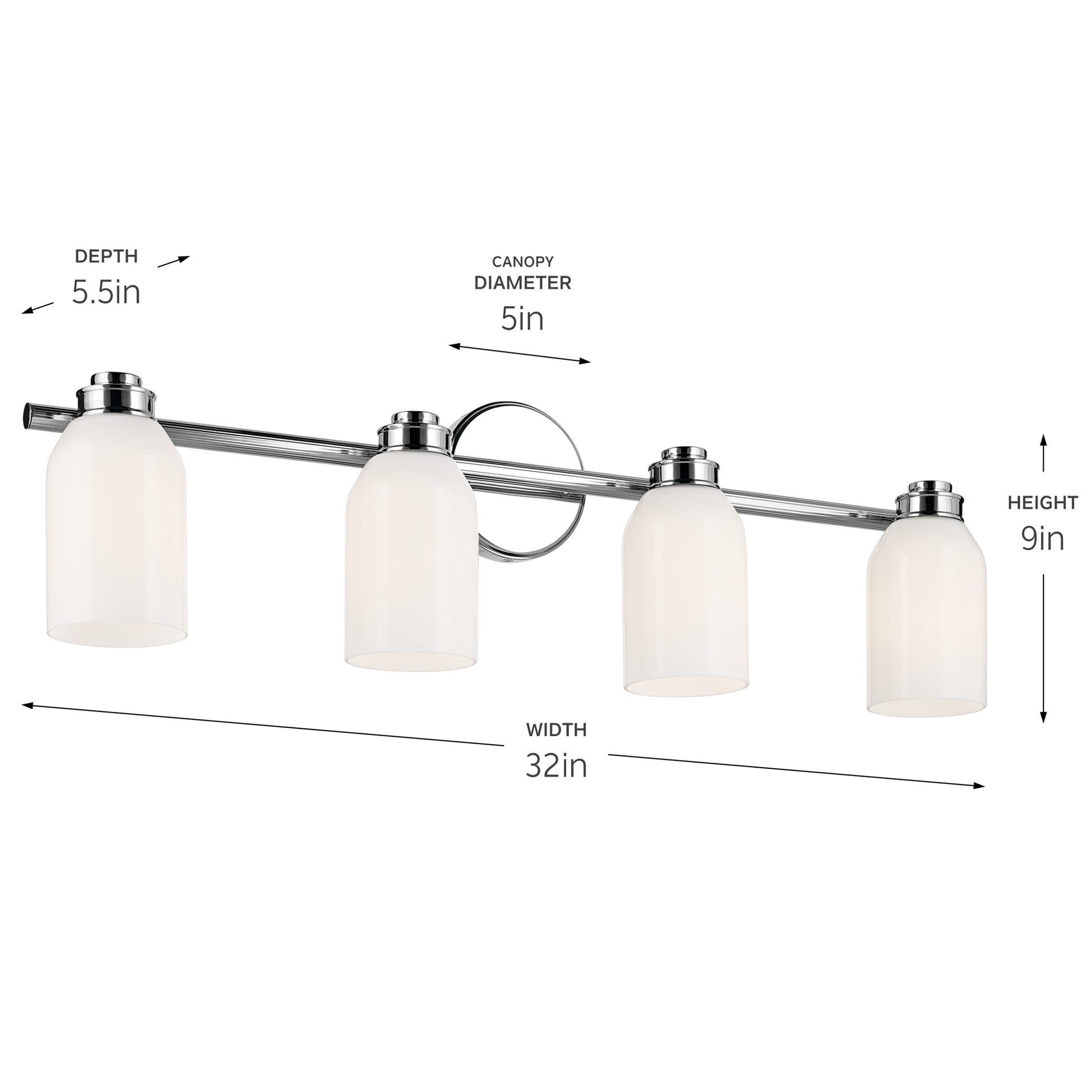 KICHLER SHAE BATH BRACKET