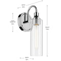 KICHLER, KAVI WALL SCONCE, WALL SCONCES