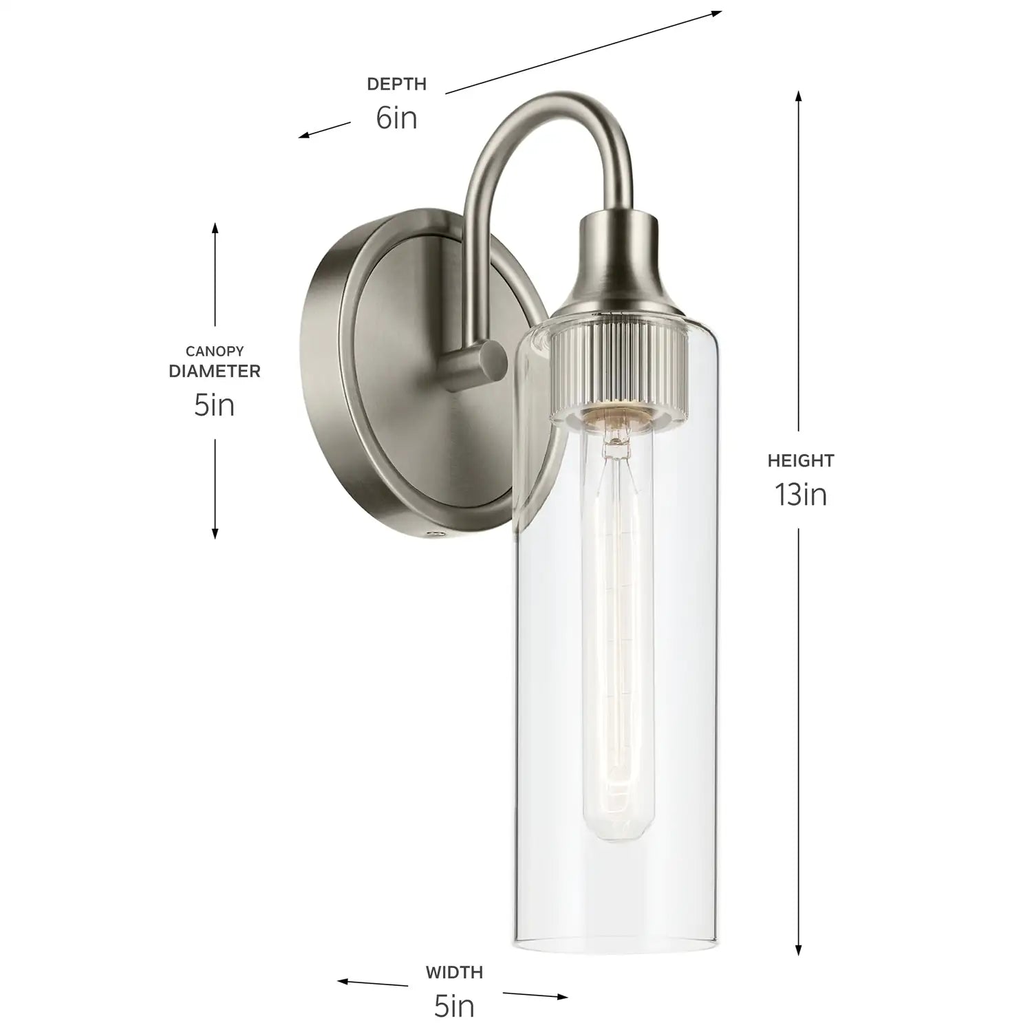 KICHLER, KAVI WALL SCONCE, WALL SCONCES