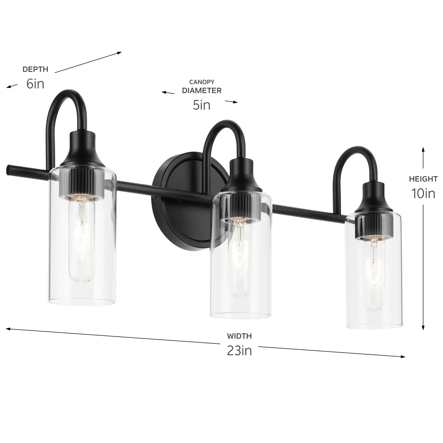 KICHLER, KAVI BATH BRACKET, BATH VANITY LIGHT