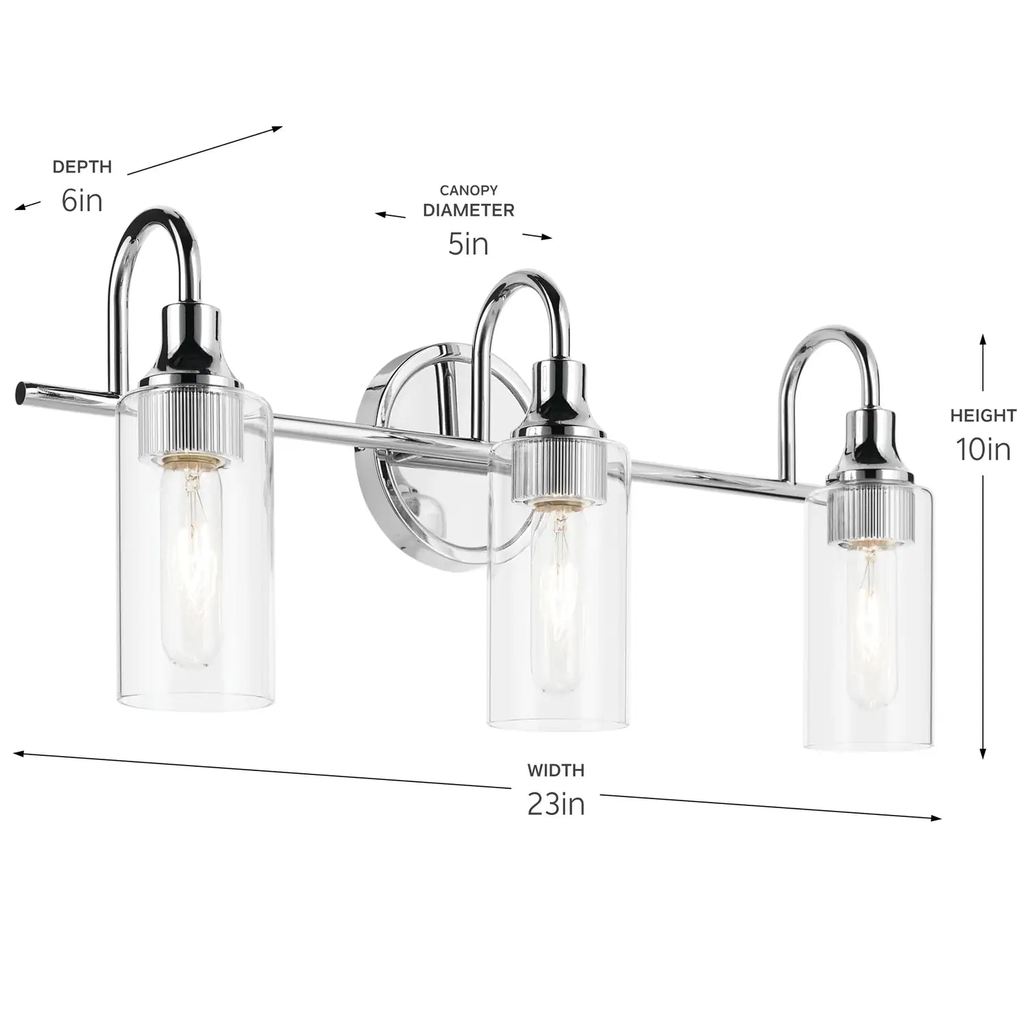 KICHLER, KAVI BATH BRACKET, BATH VANITY LIGHT