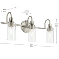 KICHLER, KAVI BATH BRACKET, BATH VANITY LIGHT