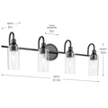 KICHLER, KAVI BATH BRACKET, BATH VANITY LIGHT