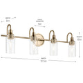 KICHLER, KAVI BATH BRACKET, BATH VANITY LIGHT