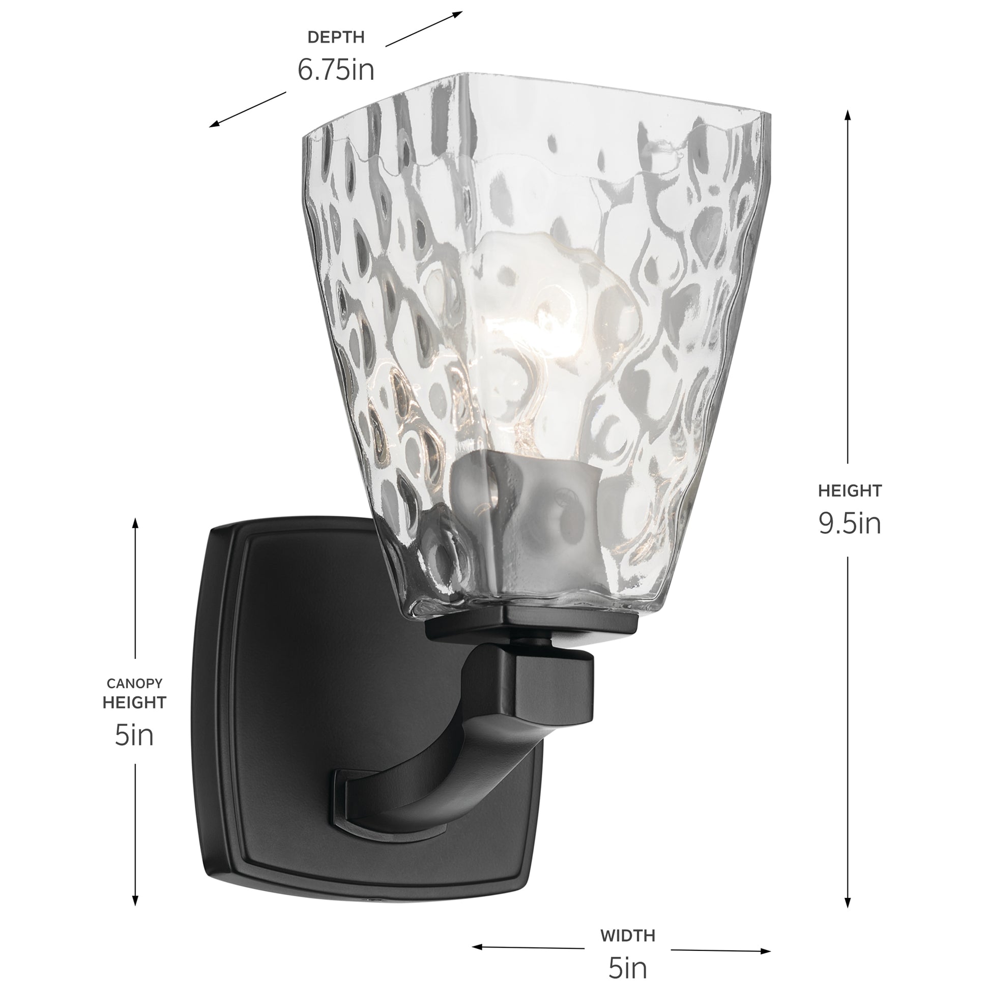 KICHLER, MARANT WALL SCONCE, WALL SCONCES