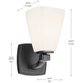 KICHLER, MARANT WALL SCONCE, WALL SCONCES