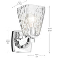 KICHLER, MARANT WALL SCONCE, WALL SCONCES