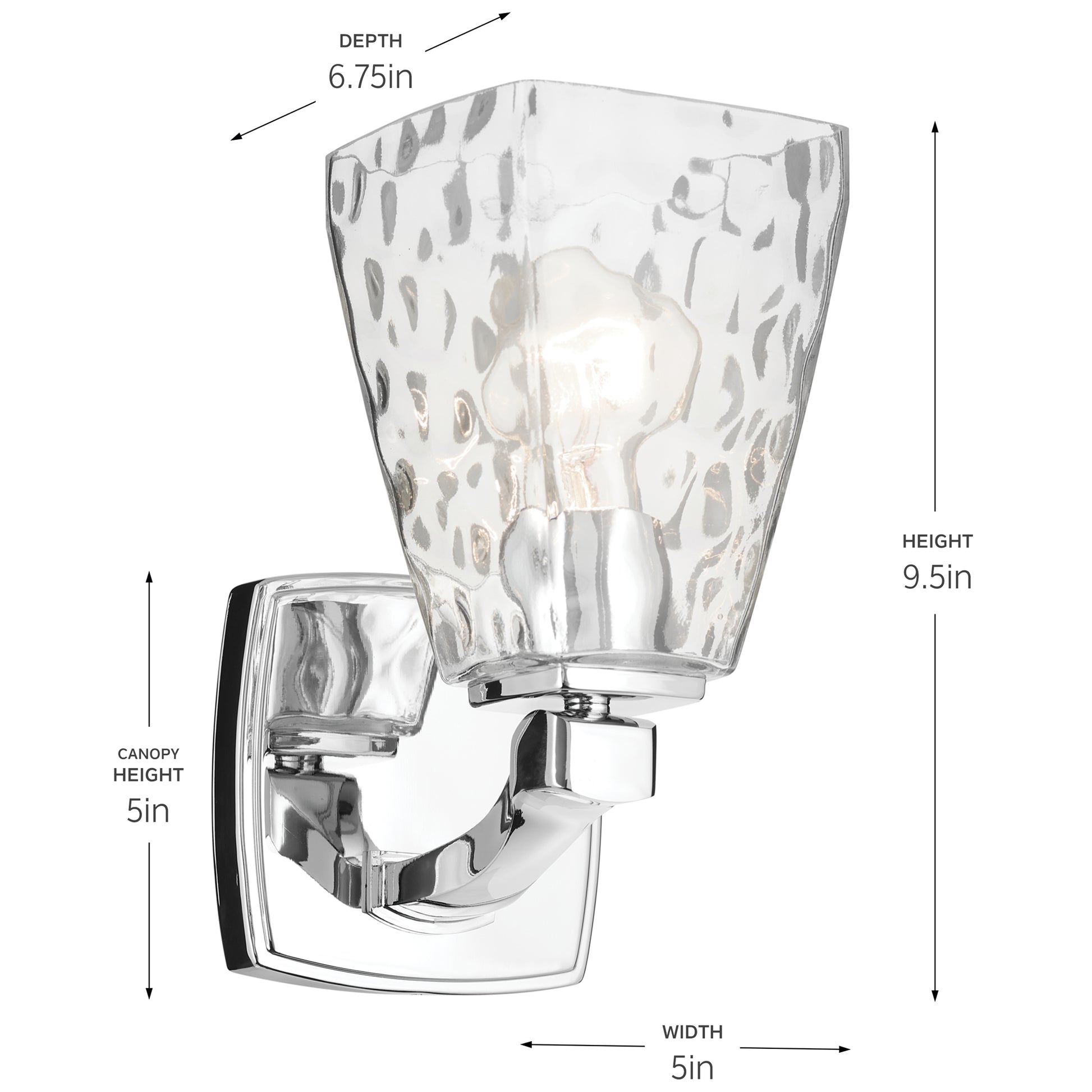 KICHLER, MARANT WALL SCONCE, WALL SCONCES
