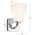 KICHLER, MARANT WALL SCONCE, WALL SCONCES
