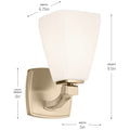 KICHLER, MARANT WALL SCONCE, WALL SCONCES