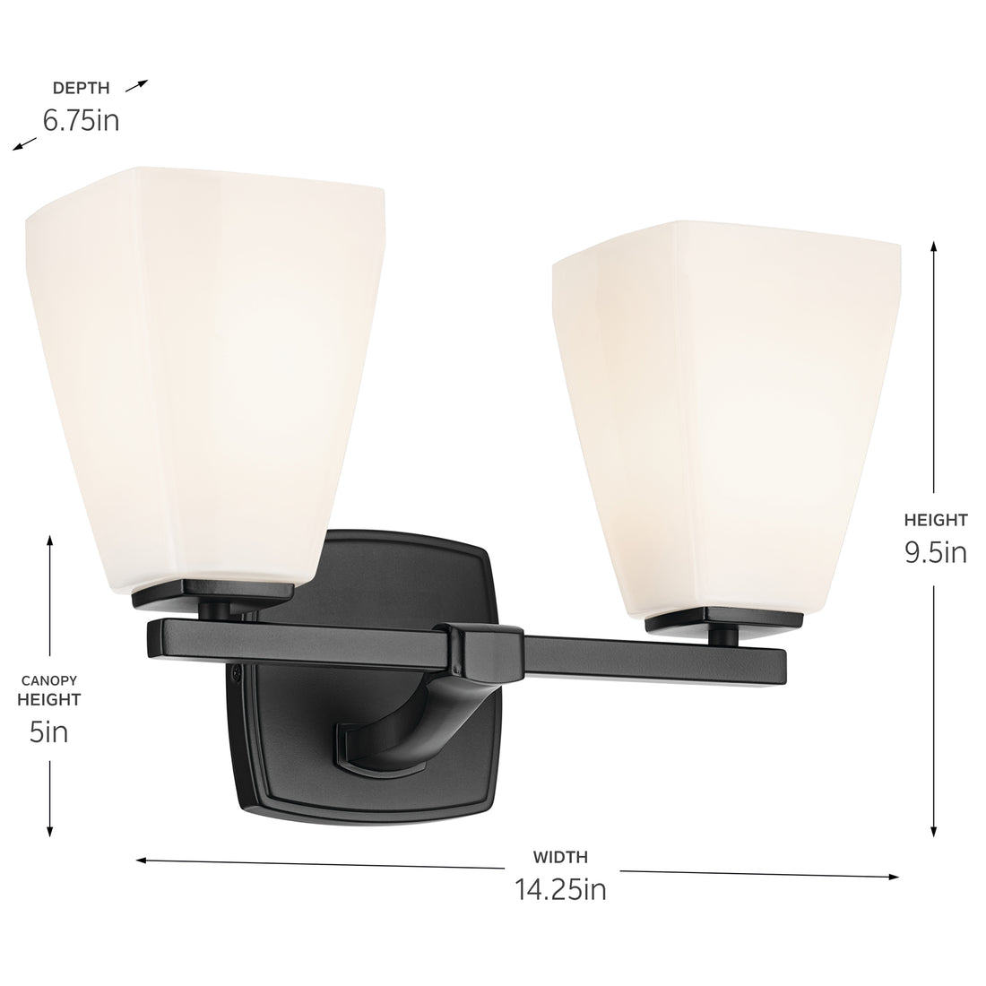 KICHLER, MARANT BATH BRACKET, BATH VANITY LIGHT
