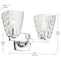 KICHLER, MARANT BATH BRACKET, BATH VANITY LIGHT