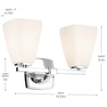 KICHLER, MARANT BATH BRACKET, BATH VANITY LIGHT