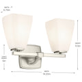 KICHLER, MARANT BATH BRACKET, BATH VANITY LIGHT