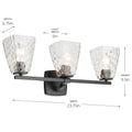 KICHLER, MARANT BATH BRACKET, BATH VANITY LIGHT