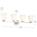 KICHLER, MARANT BATH BRACKET, BATH WALL LIGHTS