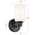 KICHLER, GIOE WALL SCONCE, WALL SCONCES