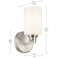 KICHLER, GIOE WALL SCONCE, WALL SCONCES