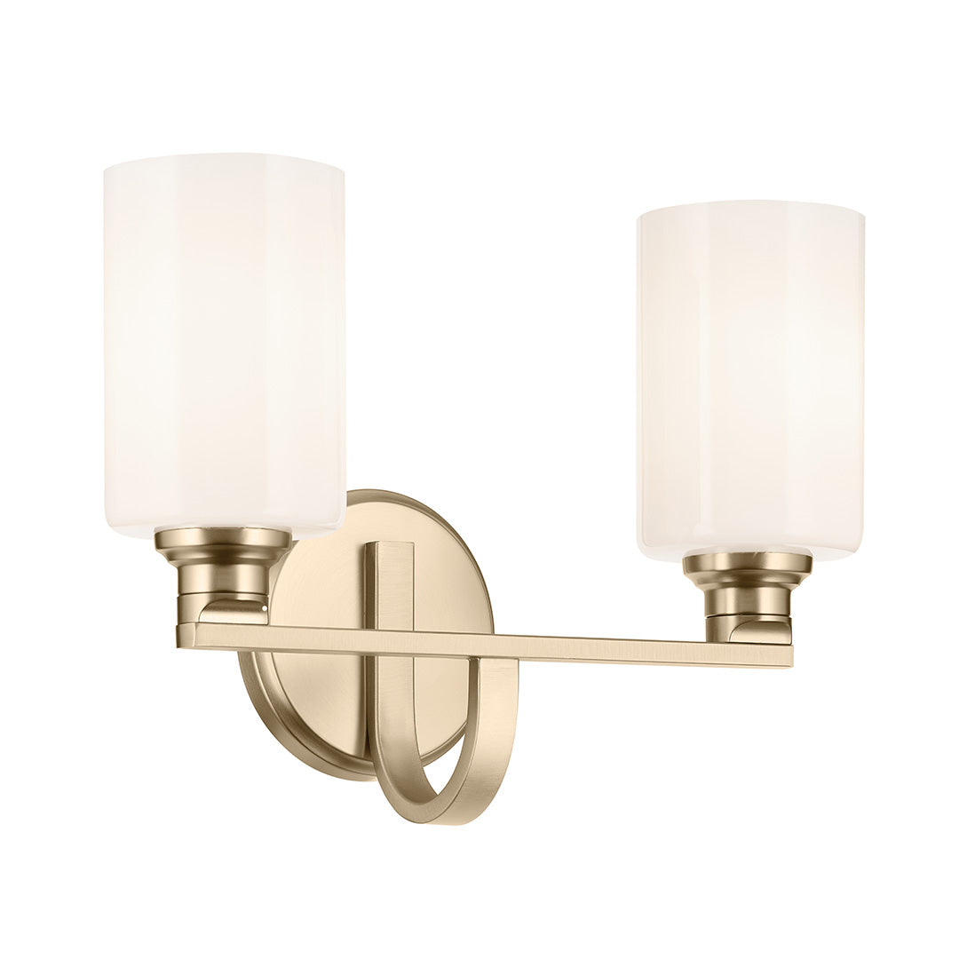 KICHLER, GIOE BATH BRACKET, BATH VANITY LIGHT
