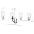 KICHLER, GIOE BATH BRACKET, BATH VANITY LIGHT
