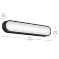 KICHLER, Daines Bath Bracket, BATH VANITY LIGHT