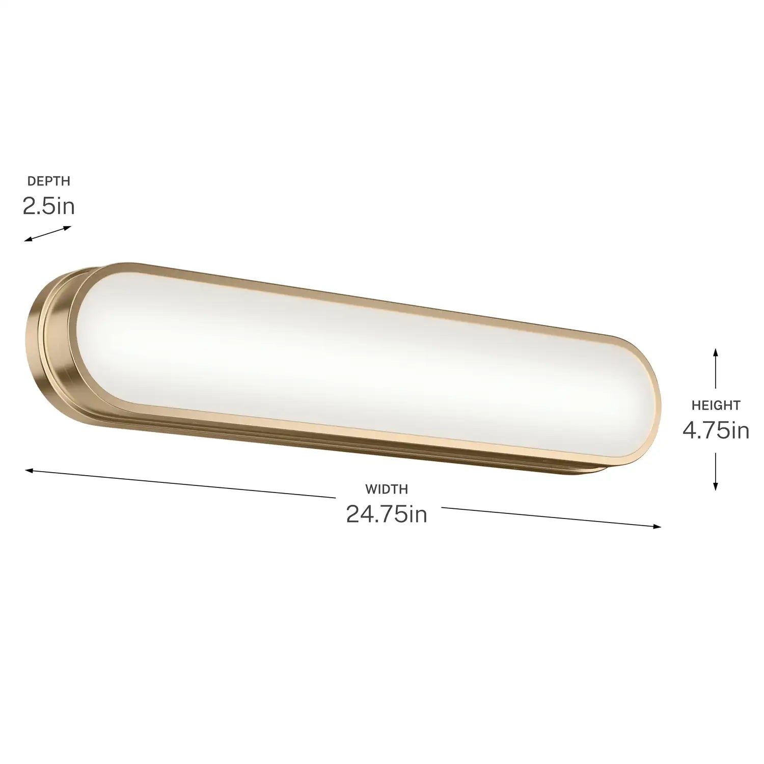 KICHLER, Daines Bath Bracket, BATH VANITY LIGHT