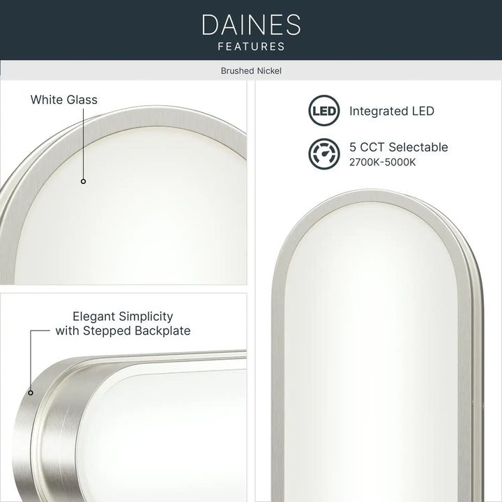 KICHLER, Daines Bath Bracket, BATH VANITY LIGHT