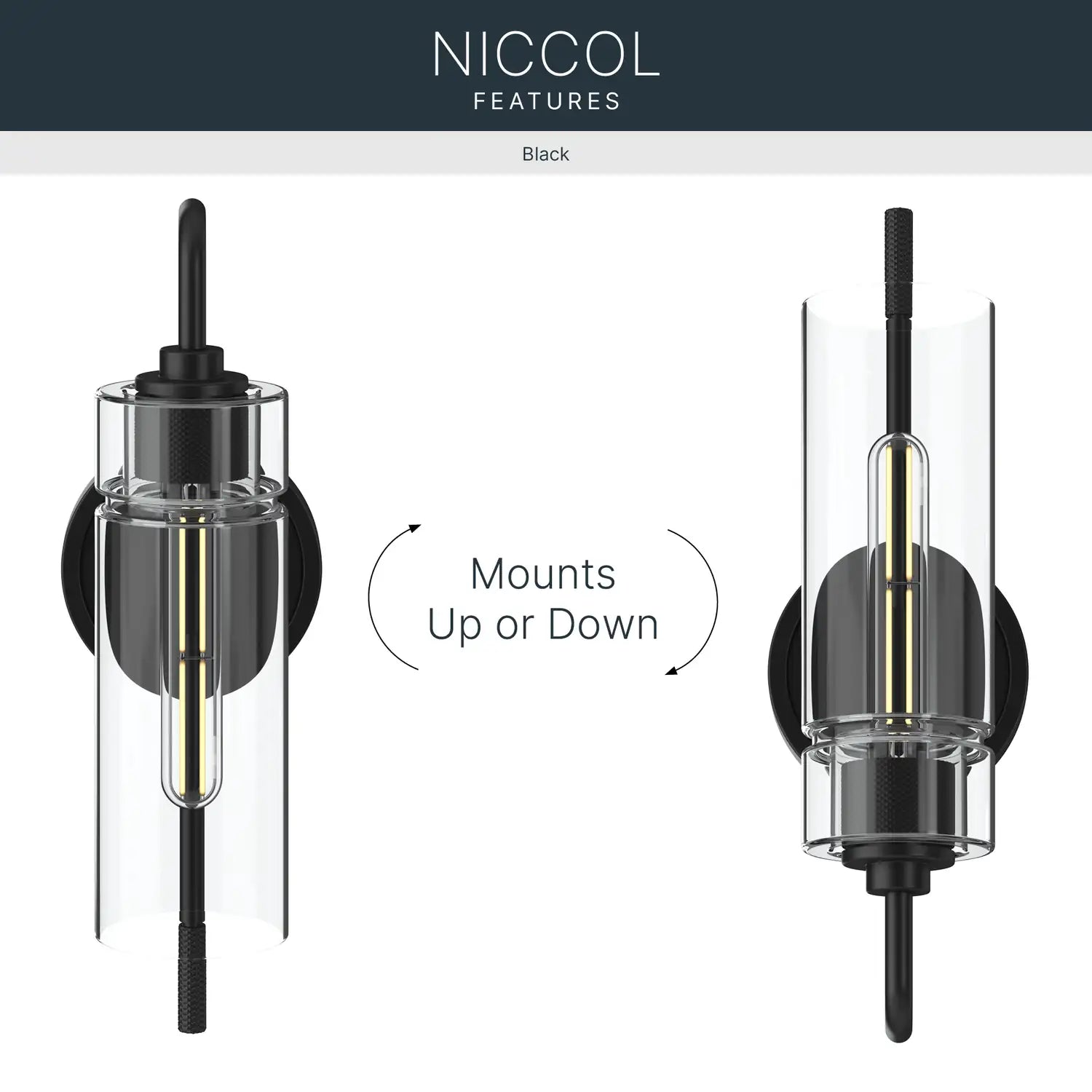 KICHLER, Niccol Wall Sconce, WALL SCONCES