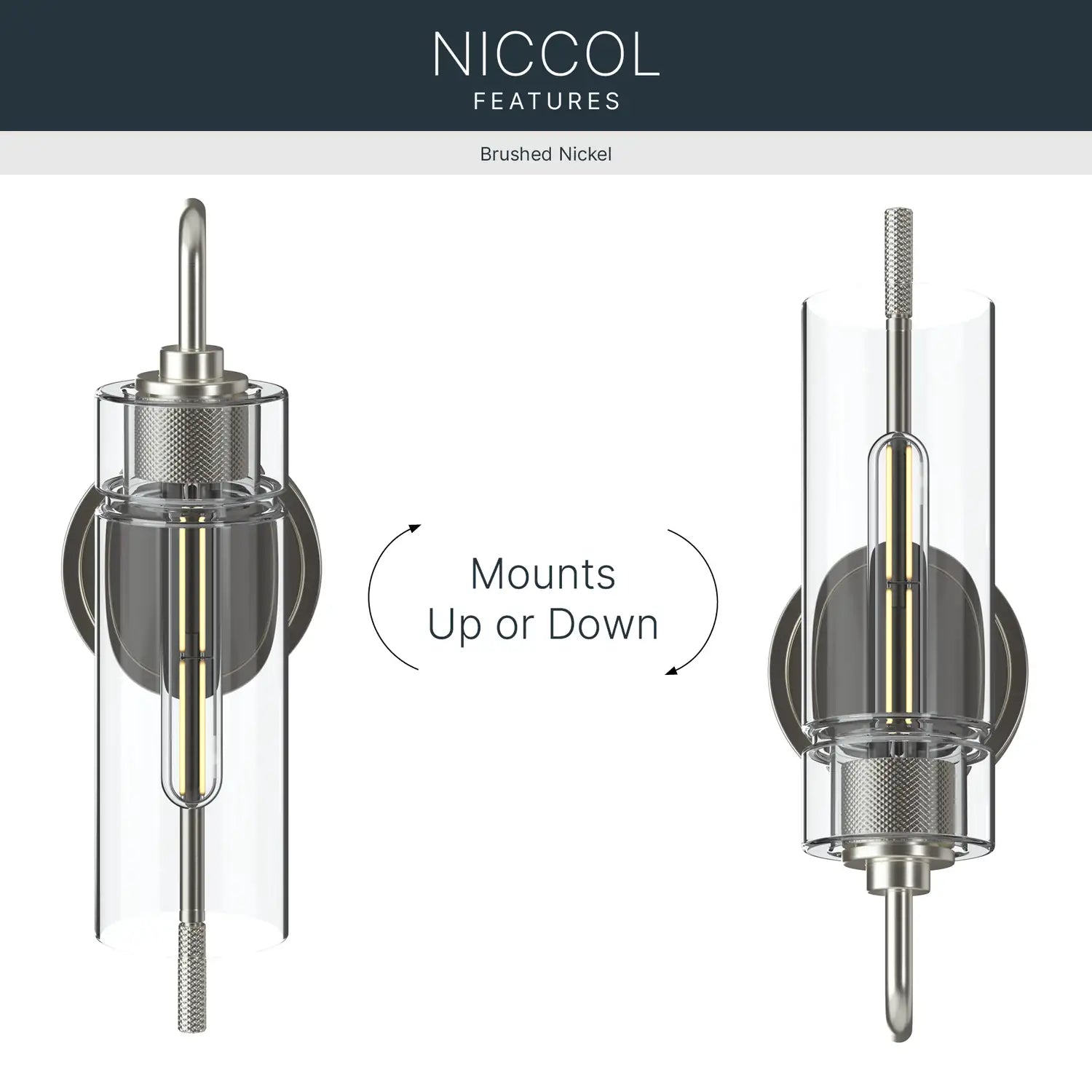 KICHLER, Niccol Wall Sconce, WALL SCONCES