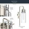 KICHLER, Niccol Wall Sconce, WALL SCONCES
