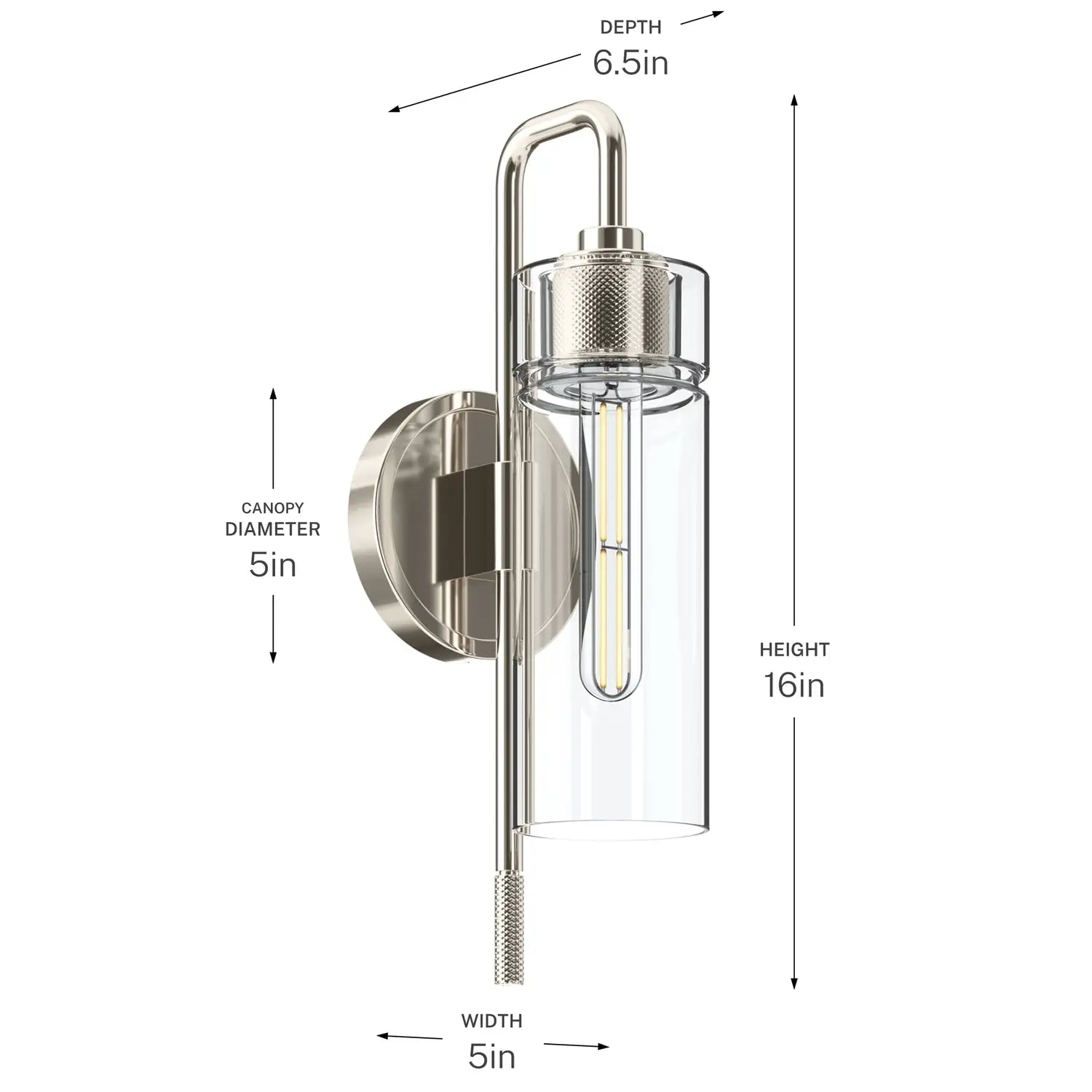 KICHLER, Niccol Wall Sconce, WALL SCONCES