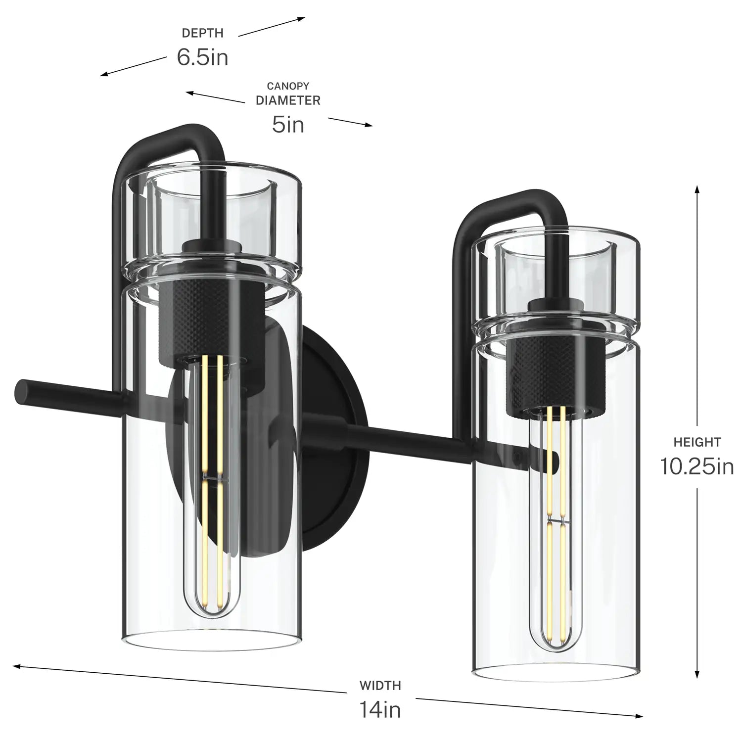 KICHLER, Niccol Bath Bracket, BATH VANITY LIGHT