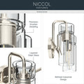 KICHLER, Niccol Bath Bracket, BATH VANITY LIGHT