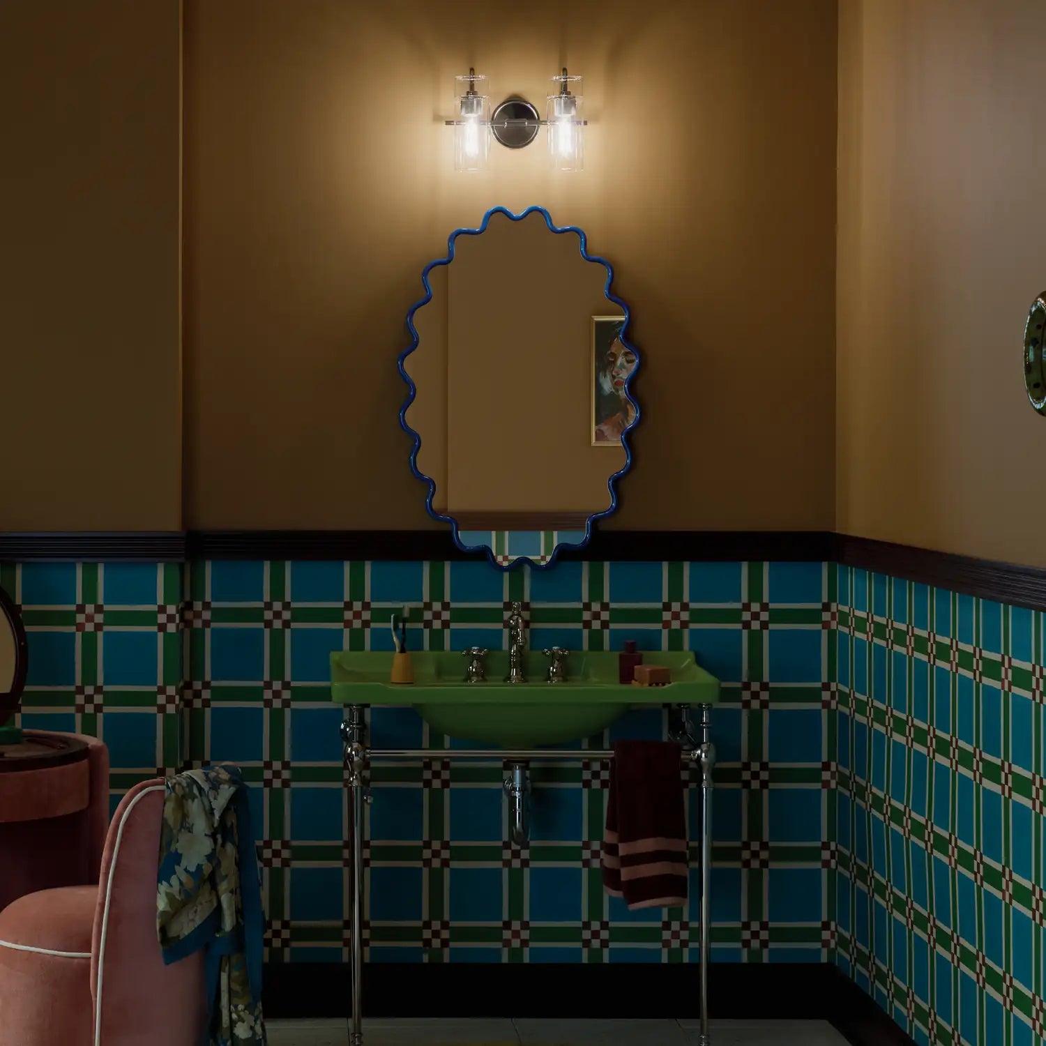 KICHLER, Niccol Bath Bracket, BATH VANITY LIGHT