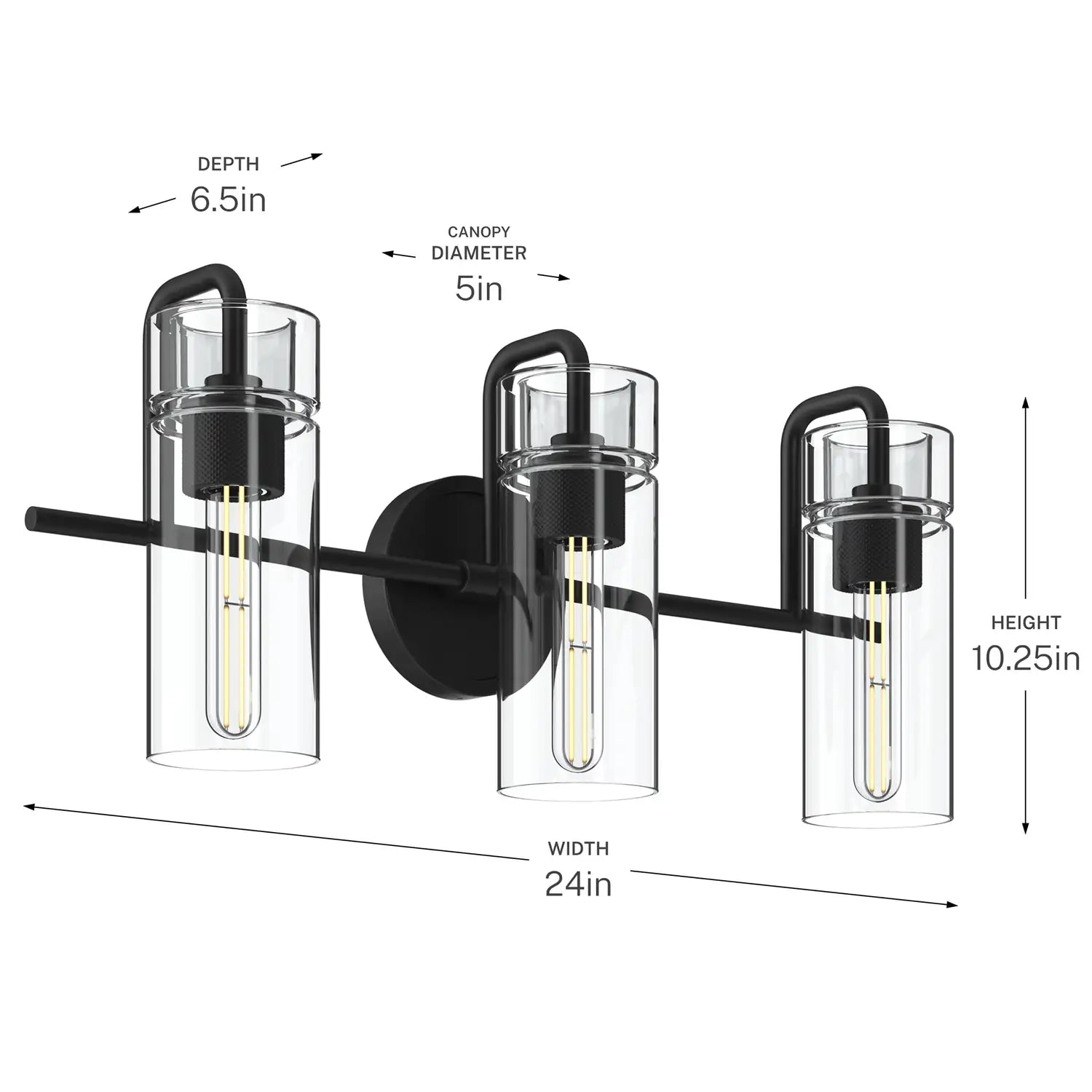 KICHLER, Niccol Bath Bracket, BATH VANITY LIGHT