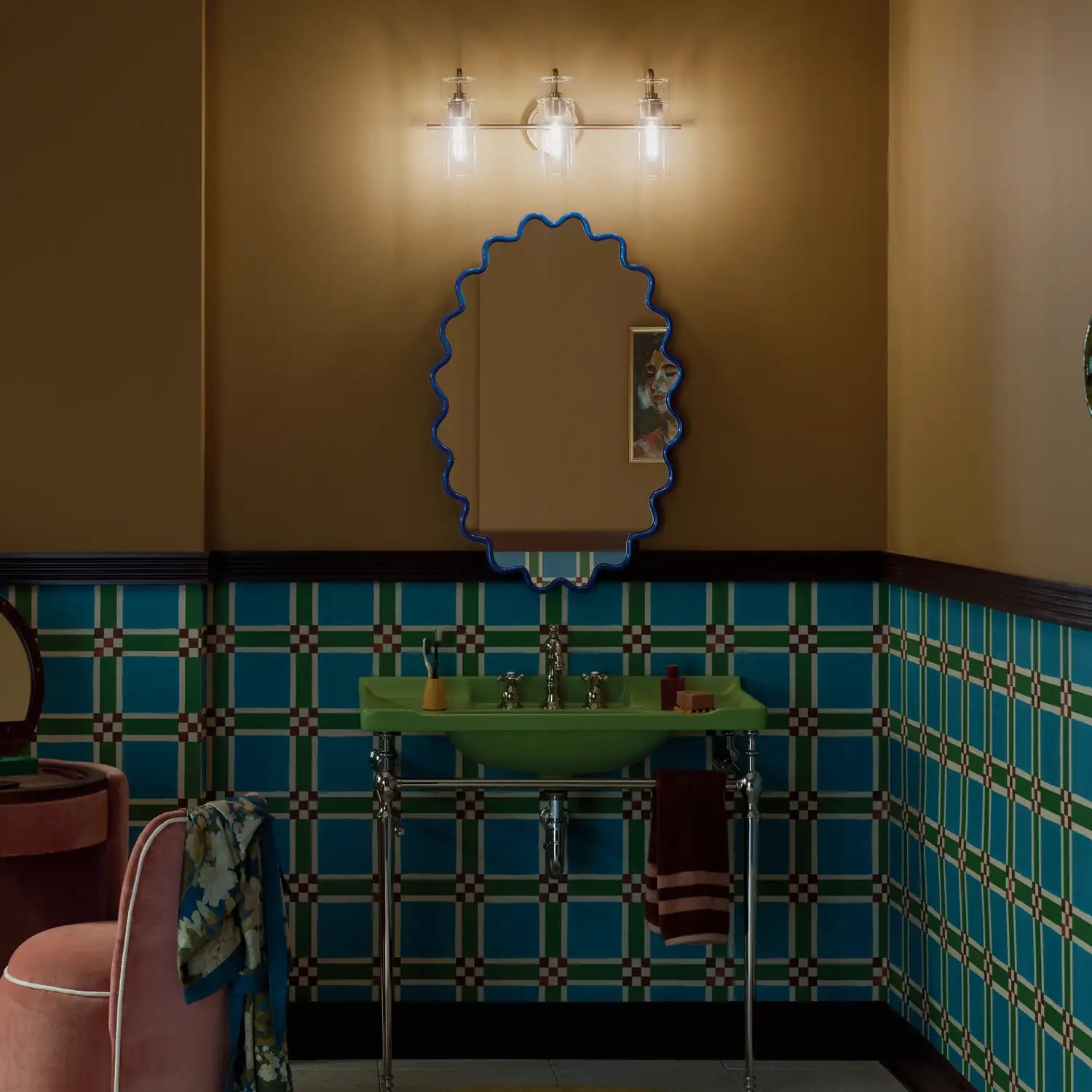 KICHLER, Niccol Bath Bracket, BATH VANITY LIGHT