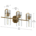 KICHLER, Niccol Bath Bracket, BATH VANITY LIGHT