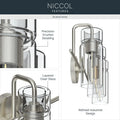 KICHLER, Niccol Bath Bracket, BATH VANITY LIGHT