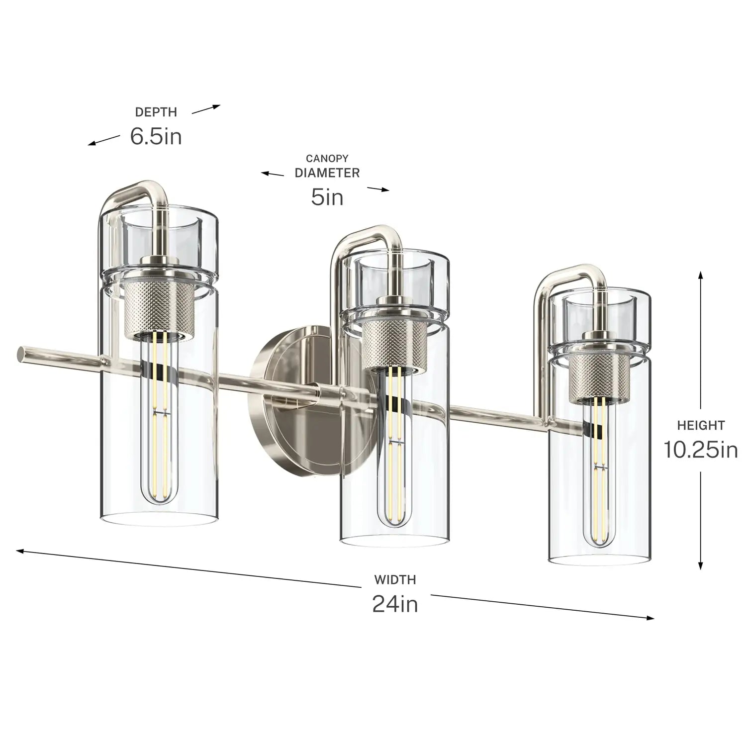 KICHLER, Niccol Bath Bracket, BATH VANITY LIGHT
