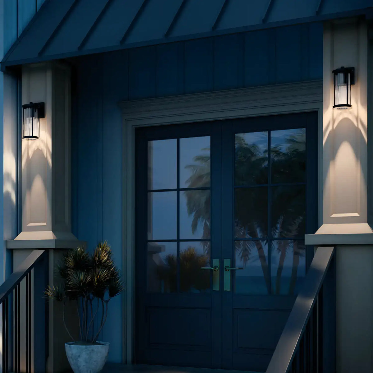 KICHLER, BARRAS OUTDOOR, OUTDOOR WALL LIGHTS