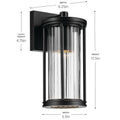 KICHLER, BARRAS OUTDOOR, OUTDOOR WALL LIGHTS