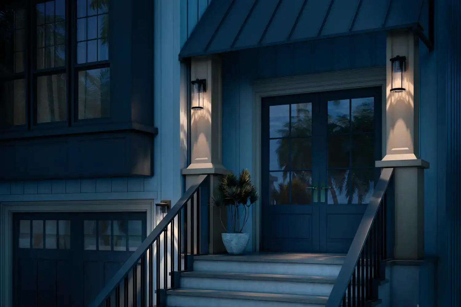 KICHLER, BARRAS OUTDOOR, OUTDOOR WALL LIGHTS