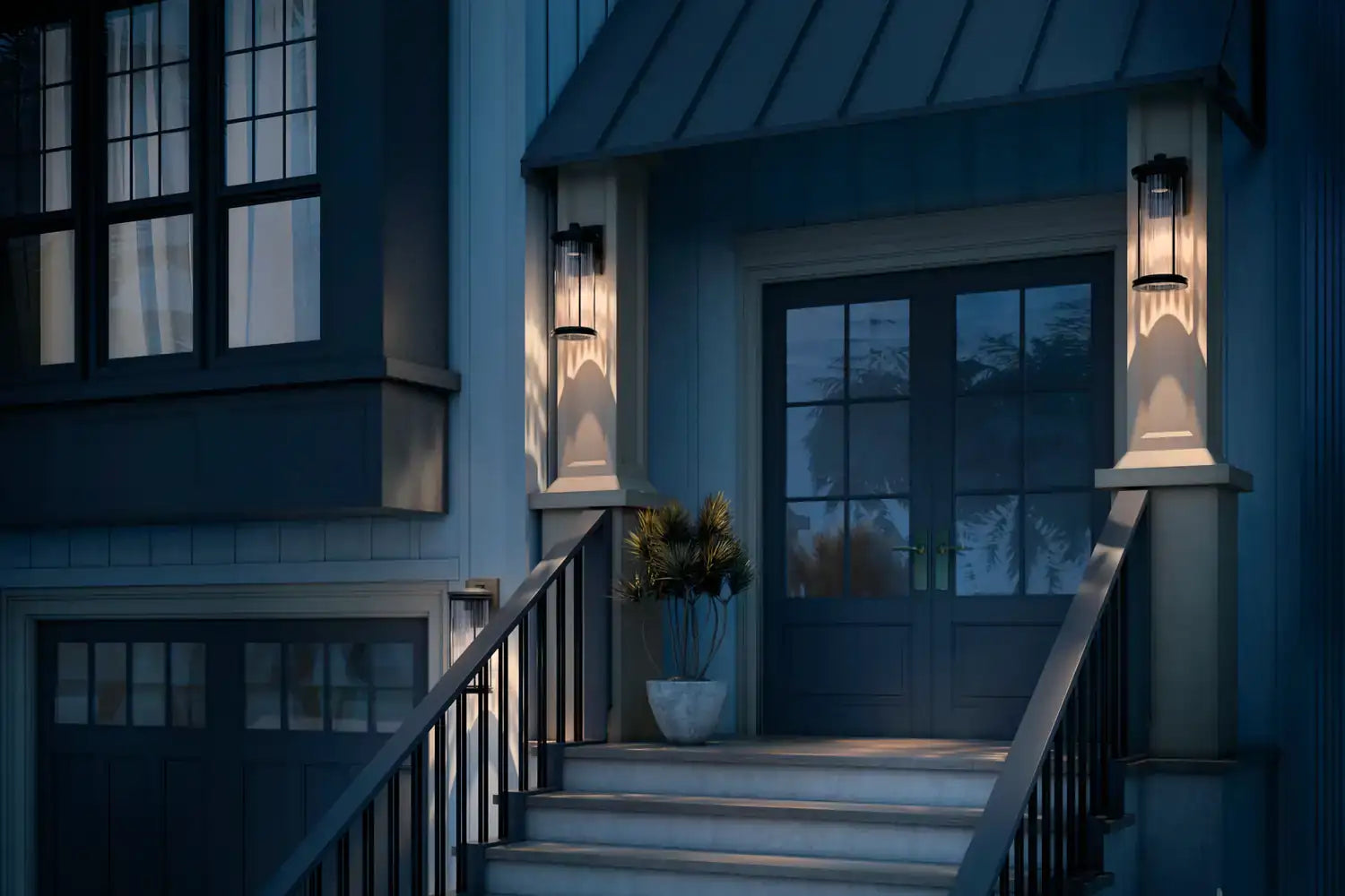 KICHLER, BARRAS OUTDOOR, OUTDOOR WALL LIGHTS