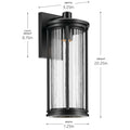 KICHLER, BARRAS OUTDOOR, OUTDOOR WALL LIGHTS