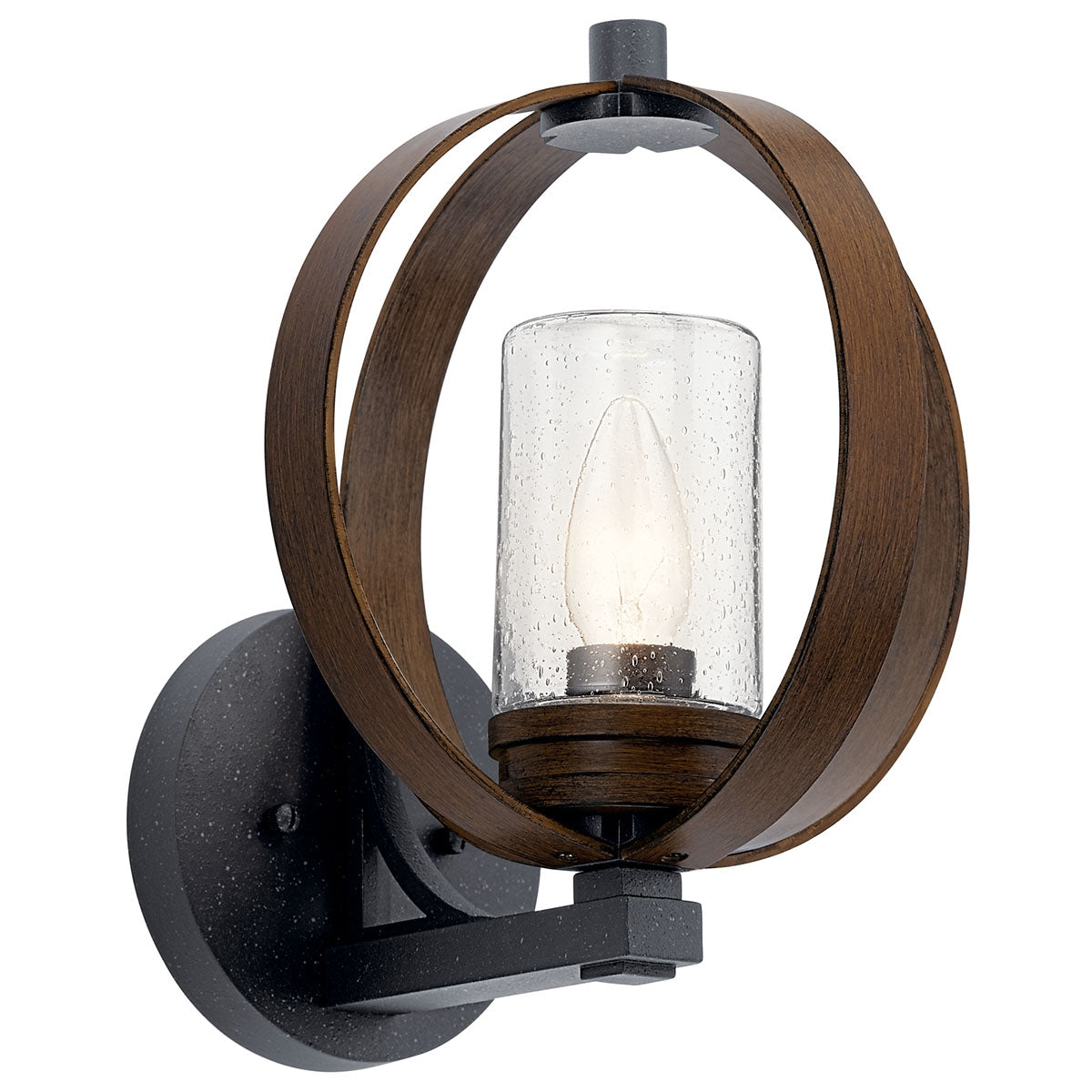 KICHLER, GRAND BANK OUTDOOR, OUTDOOR WALL LIGHTS
