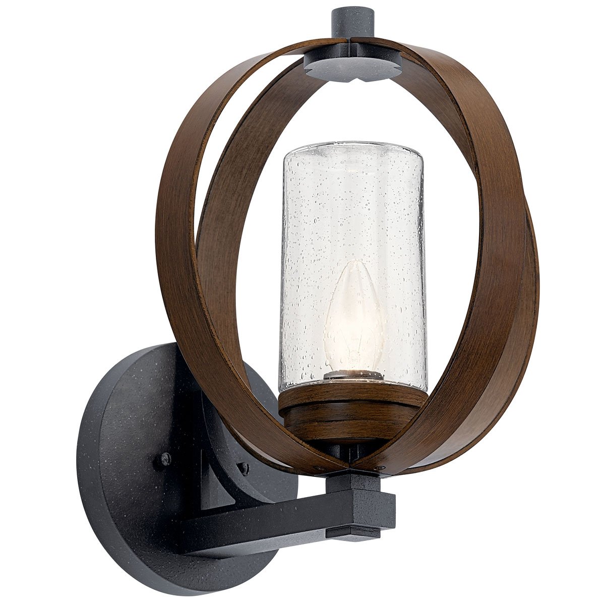 KICHLER, GRAND BANK OUTDOOR, OUTDOOR WALL LIGHTS