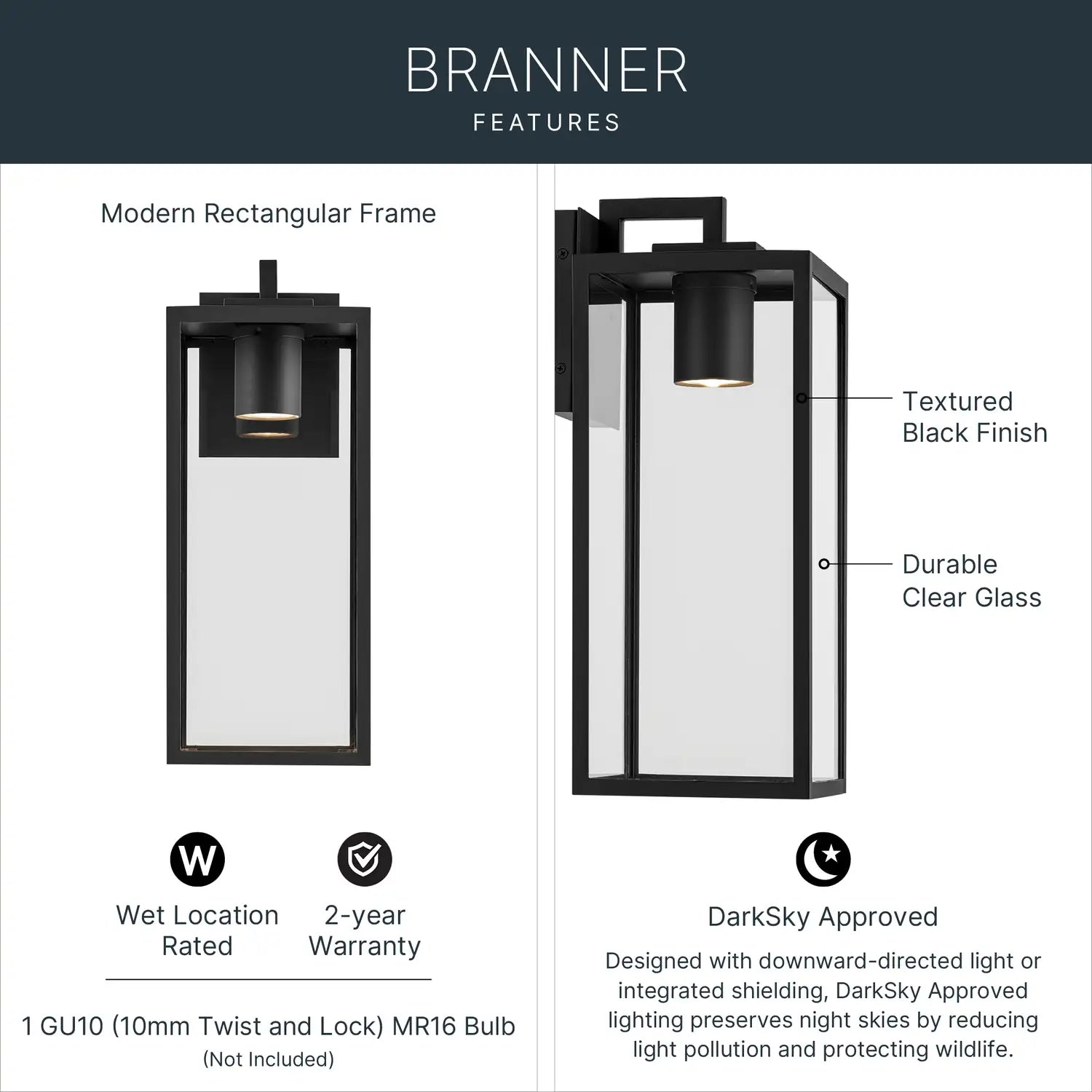 KICHLER BRANNER OUTDOOR - Post
